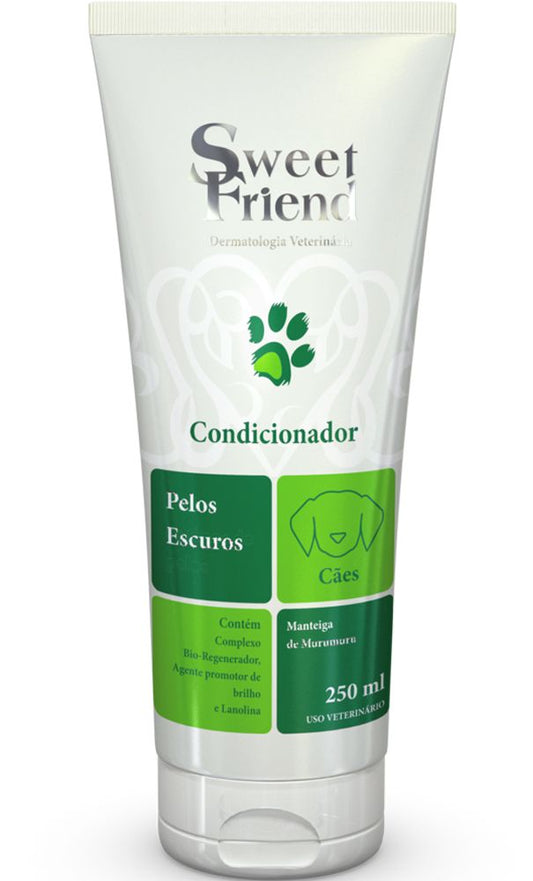 Condicionador Sweet Friend Pelos Escuros - Cães - 250mL