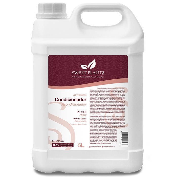Condicionador Sweet Friend Sweet Plants - Pequi - Cães - 5L