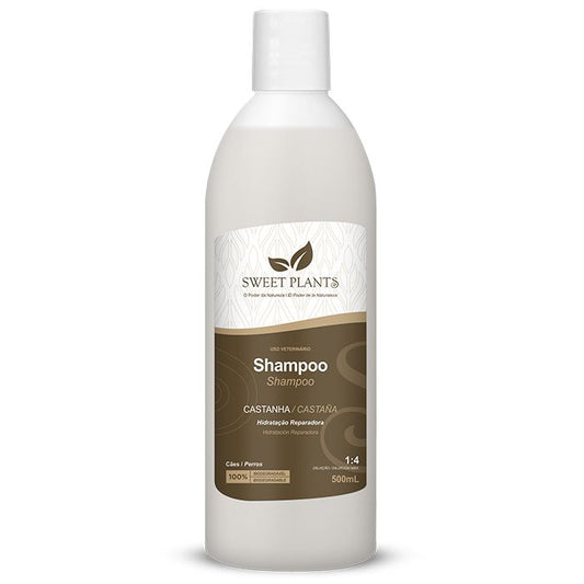 Shampoo Sweet Friend Sweet Plants - Castanha - Cães - 500mL