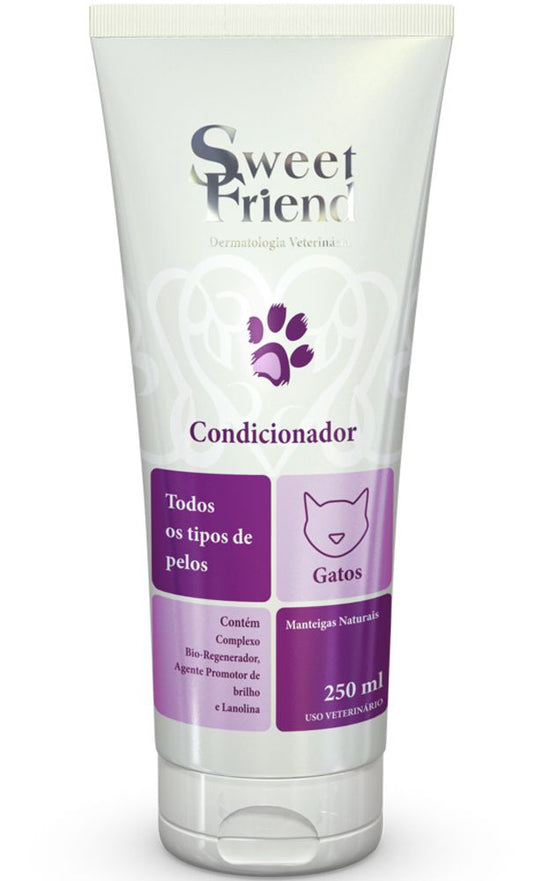 Condicionador Sweet Friend Todos tipos de Pelos - Gatos - 250mL