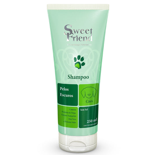Shampoo Sweet Friend Pelos Escuros - Cães - 250mL