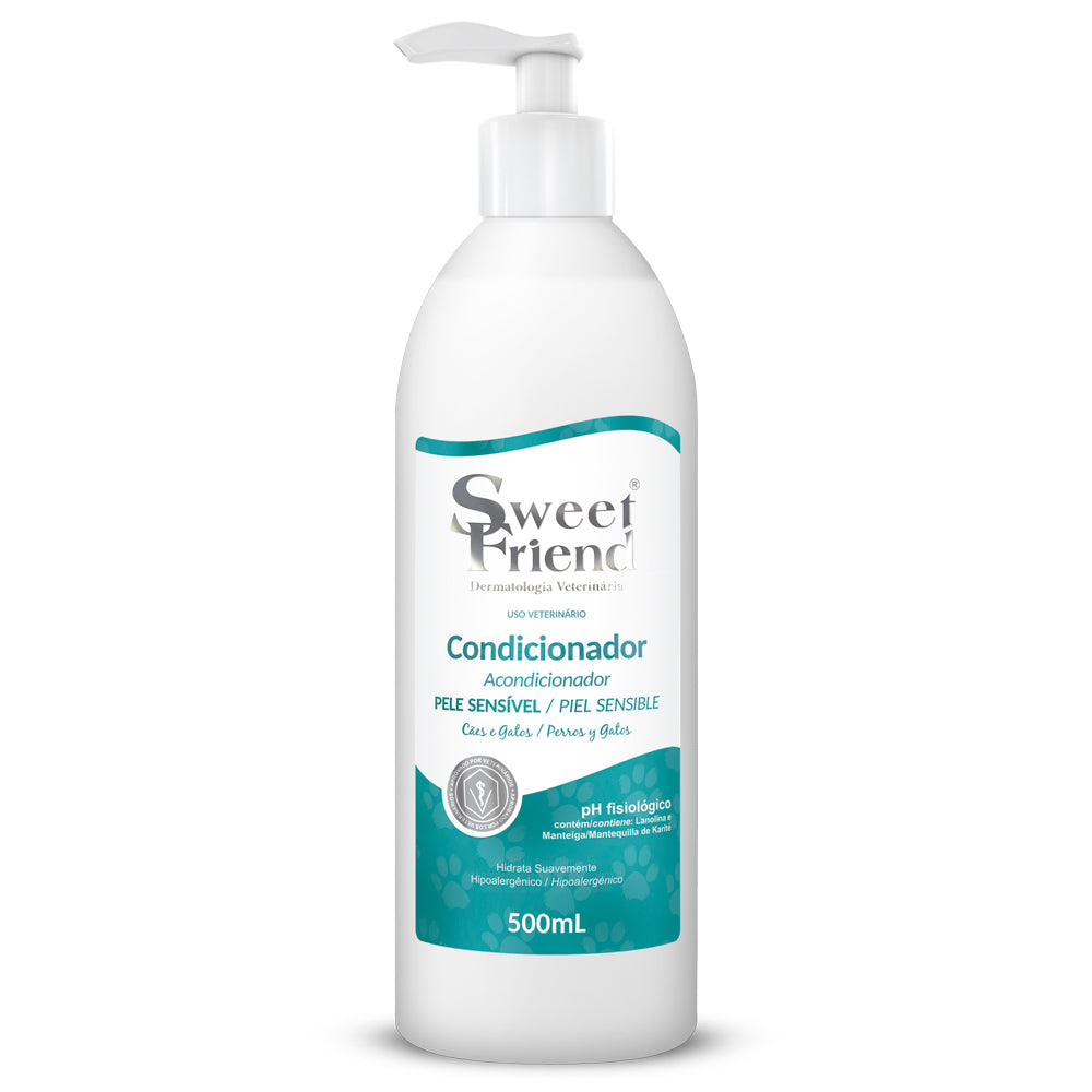 Condicionador Sweet Friend Pele Sensível - Cães e Gatos - 500mL