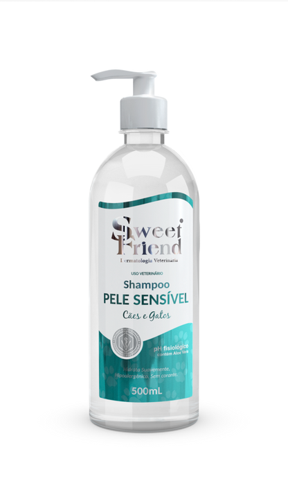 Shampoo Sweet Friend Pele Sensível - Cães e Gatos - 500mL