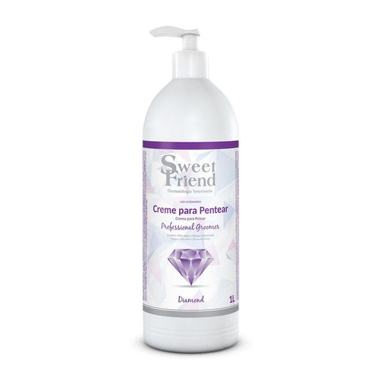 Creme para Pentear Sweet Friend Professional Groomer - Diamond - Cães - 1L