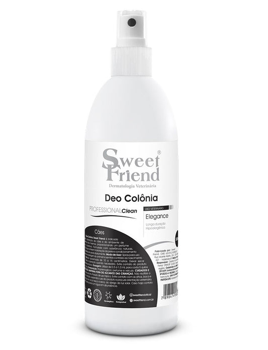 Perfume Sweet Friend Deo-Colônia Professional Clean - Elegance - Cães - 500mL