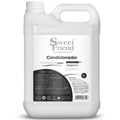 Condicionador Sweet Friend Professional Clean - Elegance - Cães e Gatos - 5L
