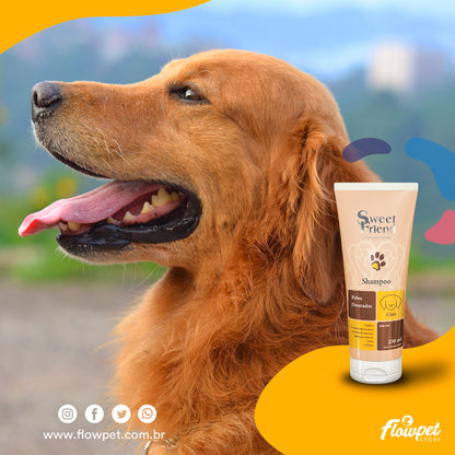 Shampoo Sweet Friend Pelos Dourados - Cães - 250mL