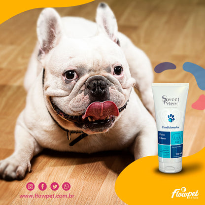 Condicionador Sweet Friend Pelos Claros - Cães - 250mL